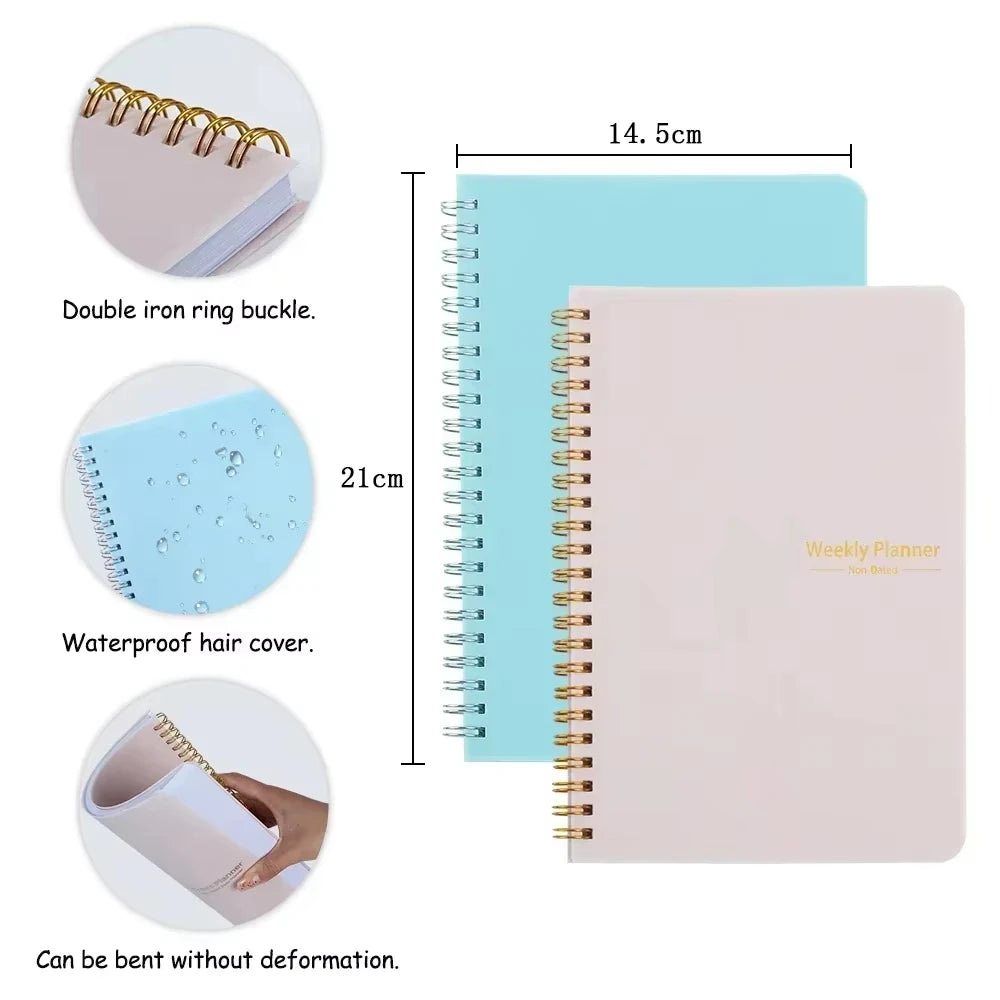 Stationery Office Weekly Planner Notebook